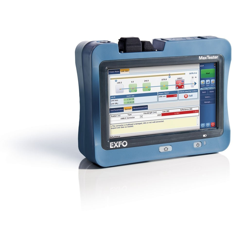EXFO Max-730B OTDR 1310/1550/1625nm 39/37/37dB SC/UPC