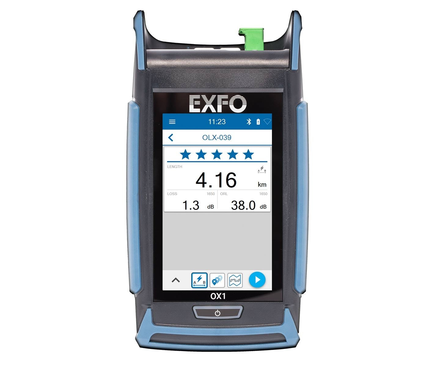 EXFO Optical Xplorer W/USB-A To USB-C Cable & USB AC Adapter