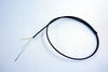 12 Fiber SM SMF28 Ultra Dry Flat Drop Cable, Polyethylene Black Jacket (per meter)