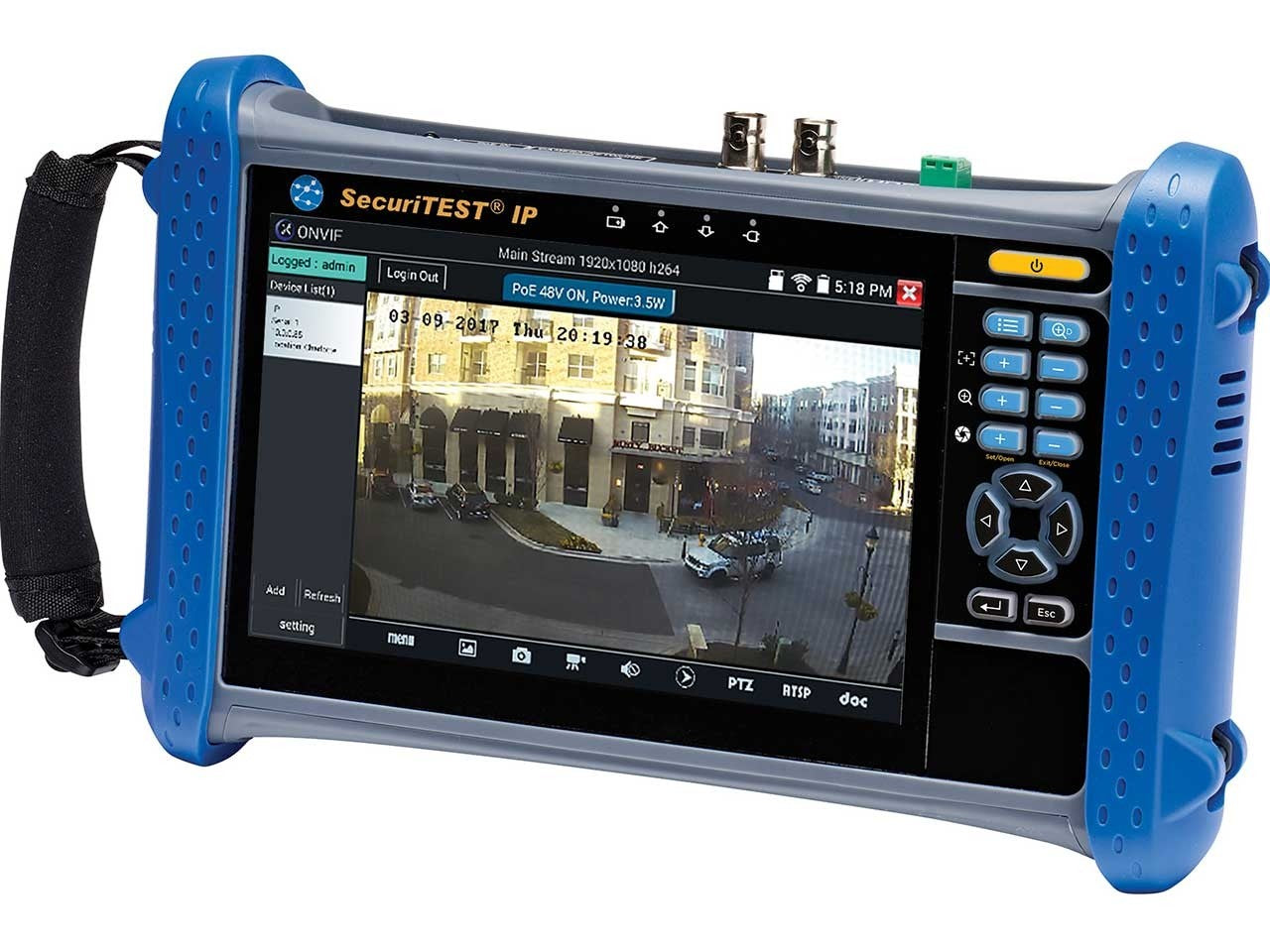 IDEAL Networks R171000 SecuriTEST IP Digital/Analog/HD Coax