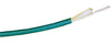 TLC 3.0mm 50/125µm ClearCurve OM3 Multimode 10G Simplex Cable - Aqua Color - Plenum Rated