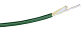 TLC 3.0mm 100/140µm Multimode Simplex Cable - Green Color - OFNR Riser Rated