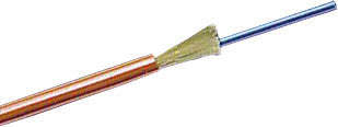 TLC 1.6mm 62.5/125µm Multimode InfiniCor 300 Simplex Cable - Orange Color - Riser Rated
