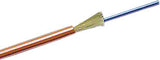 TLC 2.0mm 62.5/125µm Multimode InfiniCor 300 Simplex Cable - Orange Color - Plenum Rated