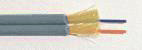 TLC 3.0mm 62.5/125µm Multimode InfiniCor 300 Duplex Cable - Slate Color - Plenum Rated