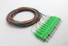 9/125/900µm Single Mode SC/APC Color Coded Pigtail, 3 Meters (12 pcs/pack)