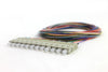 50/125/900µm multimode SC/PC Color Coded Pigtail, 3 Meters (12 pcs/pack)
