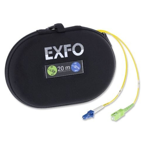 EXFO Single Mode Test Cord Box, SC/APC to LC/UPC, 20 Meters – Fosco Connect