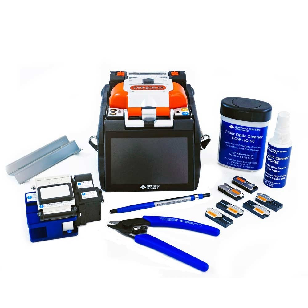 Sumitomo Type Q102CA Quantum Fusion Splicer Kit with Blade FC6R