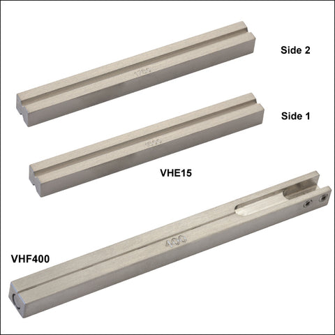 THL-VHE15 - Dual-Sided Fiber Holder Bottom Insert, Ø1280 µm - Ø2007 µm