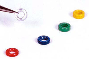 FDDI washer style attenuator, 2 of each color, 5 colors