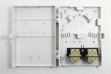 Molex Compact Wall Mount 8 Port Duplex SC Style Loaded with Multimode Adpaters