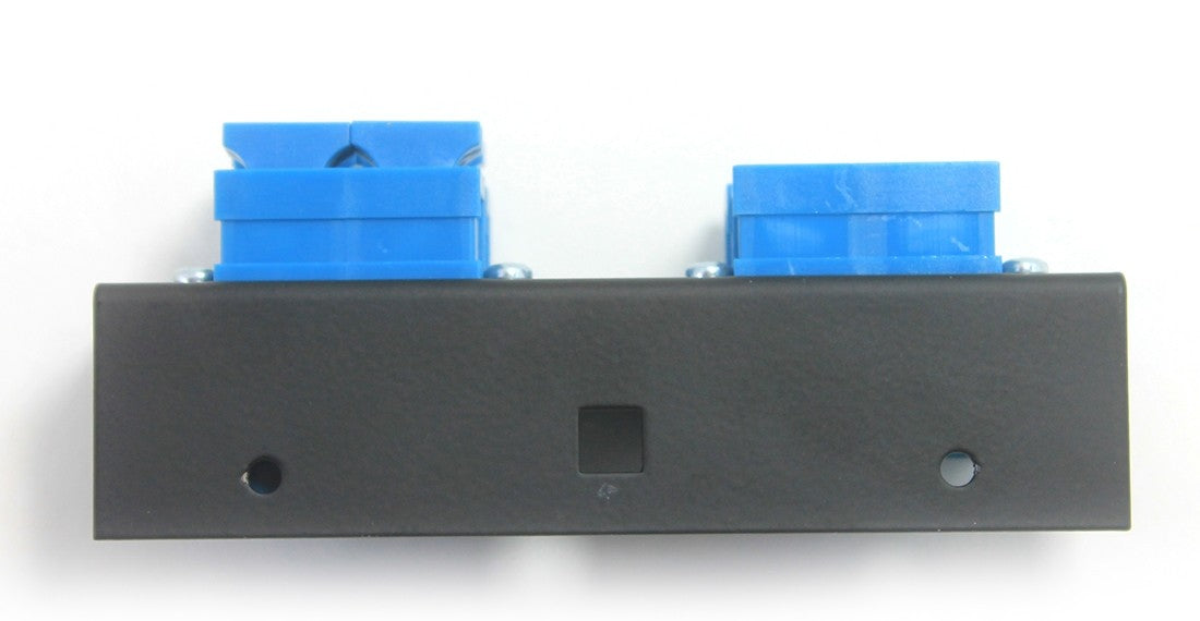 Molex Compact Wall Mount 8 Port Duplex SC Style Loaded with Single Mode Adpaters